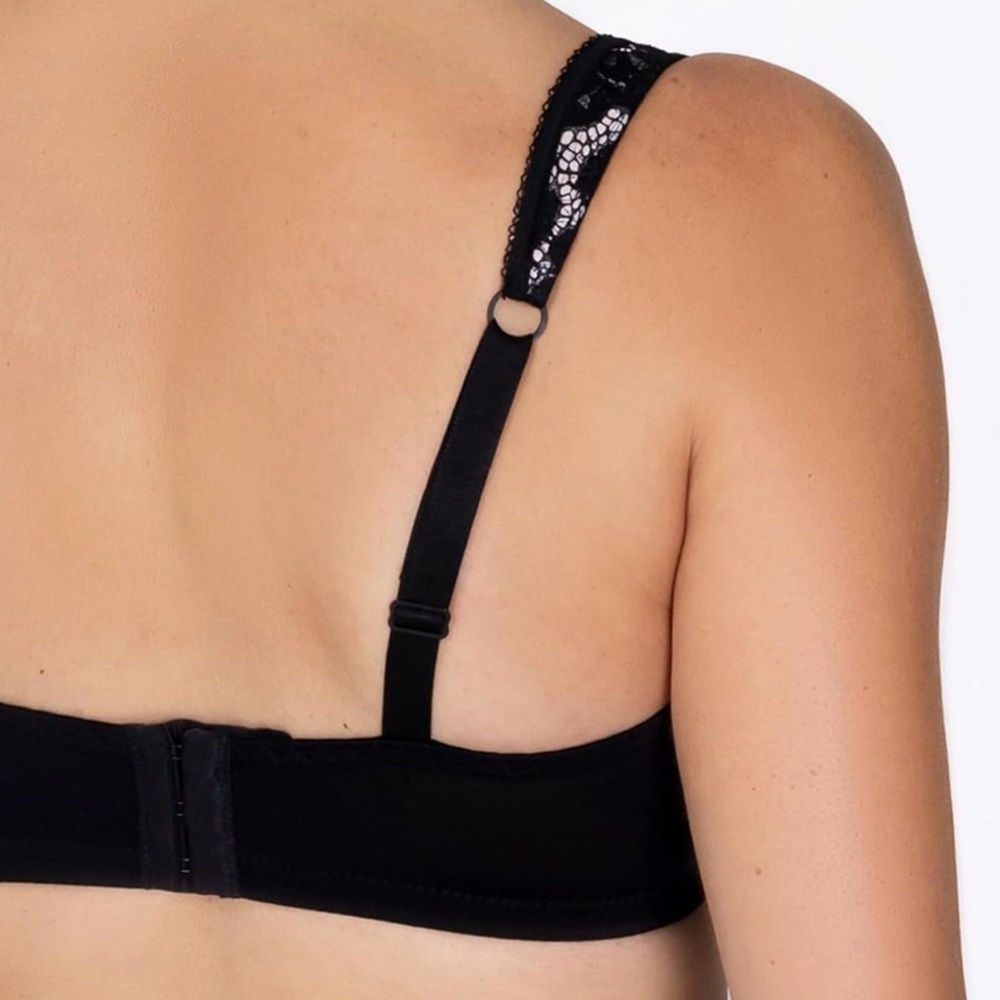 Elegant Black Lace Women's Bra 36 DD/E - Picture 4 of 7